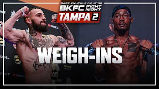 Live Weigh-In's | Fight Night Tampa 2