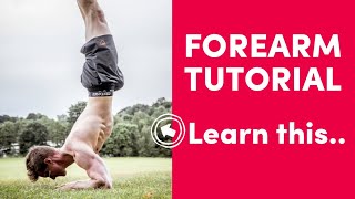 Learn to Forearm Stand [Coaching Tutorial + Follow Along] // School of Calisthenics