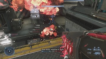 Ravager & Gravity Hammer Gameplay - Halo Infinite July Tech Preview