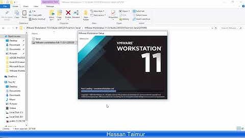 Install virtual machine vmware workstation 11 Part 2 in Windows 10 step by step complete tutorials
