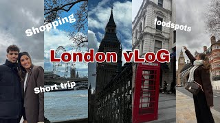 London VLoG- a lot of food, shopping haul & more