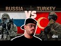REACTION to TURKEY vs RUSSIA miliatary comparison