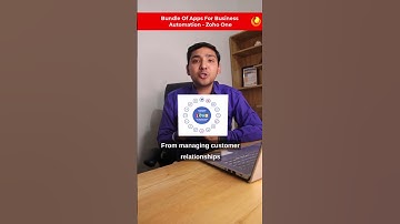 Bundle of Apps for Business Automation - #zohoone