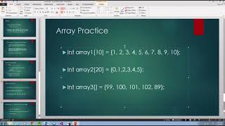 02 - Review of Arrays