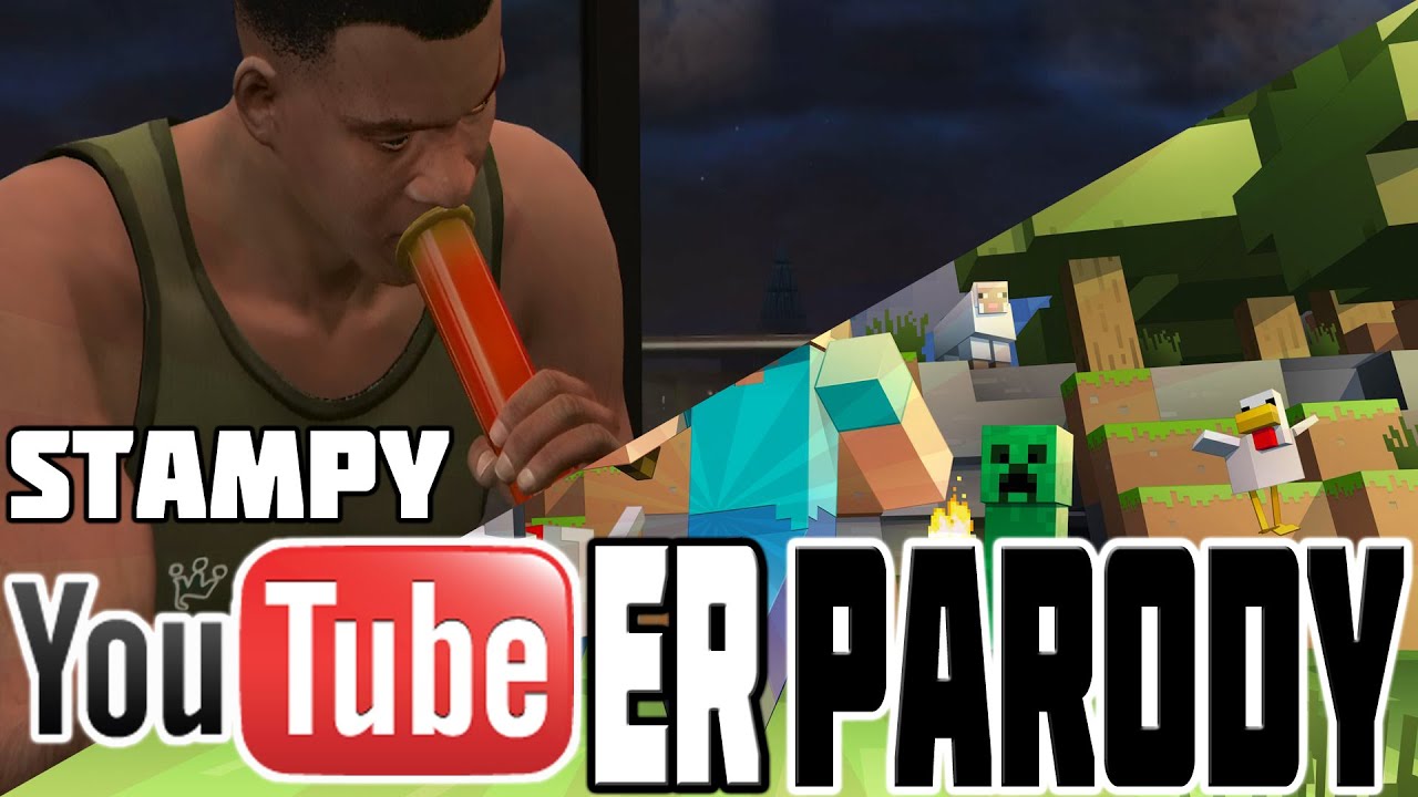 KID FRIENDLY MURDERING AND DOING DRUGS WITH STAMPYLONGHEAD! - Youtuber Parody