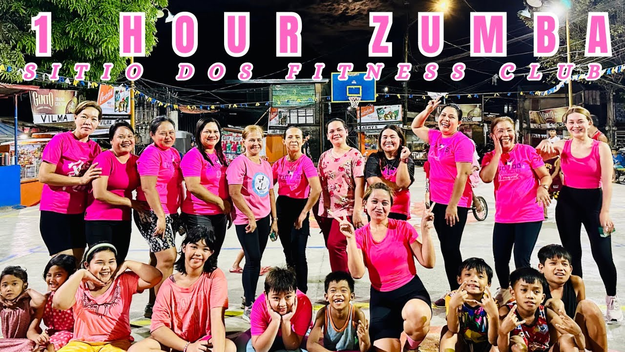 Sfc Routine 1 HOUR ZUMBA DANCE EXERCISE | SITIO DOS FITNESS CLUB | SFC | WORK OUT ...