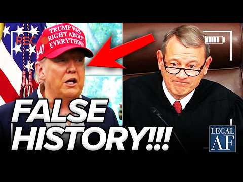 Thumbnail for Trump's Supreme Court DISASTER Relies on DARK PAST