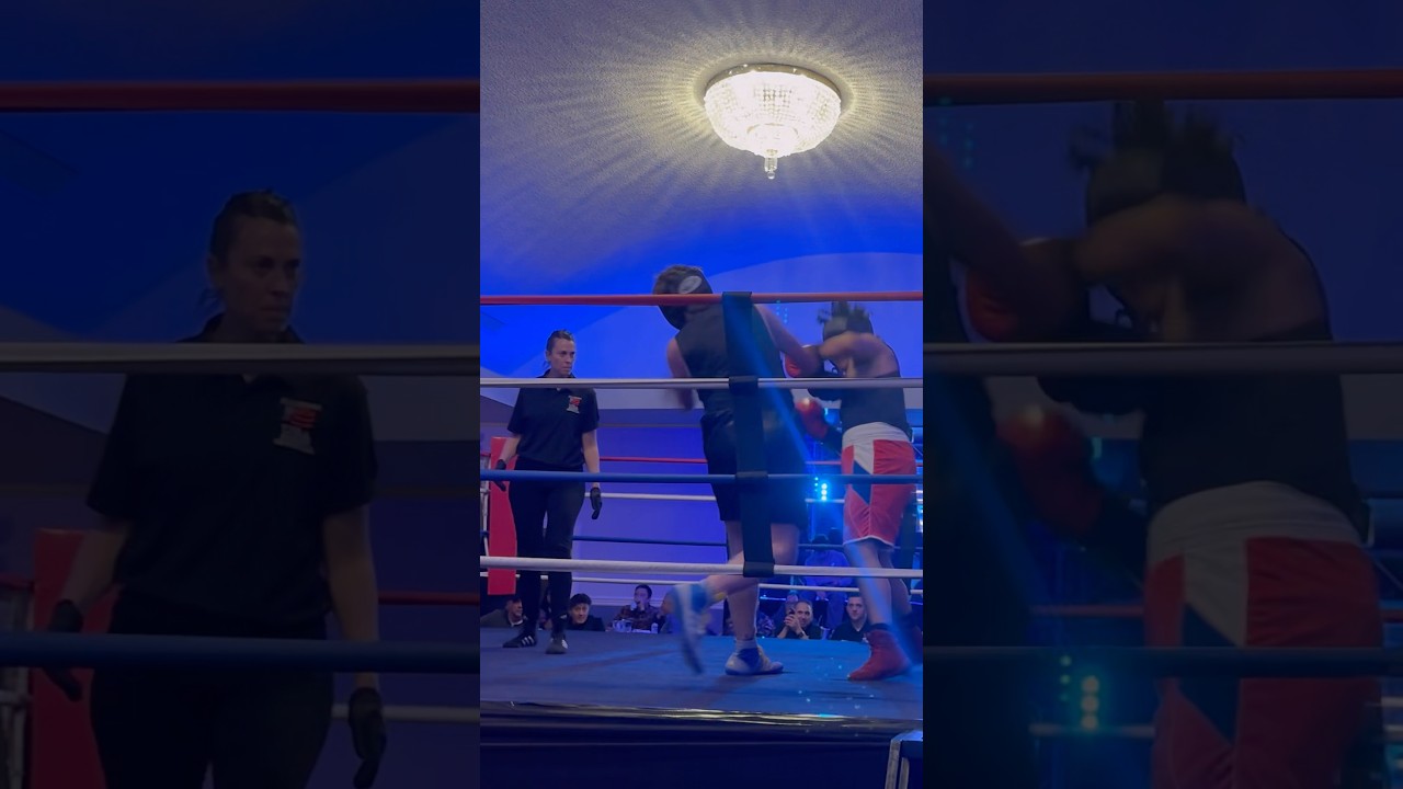 I almost got knocked out in my first boxing match. Ended up losing by TKO