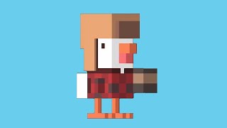 Unlocking The “HIPSTER CHICKEN” Character, In The “SPECIAL” Area, In CROSSY ROAD! — The Collectathon