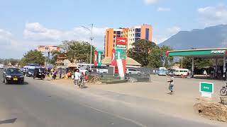 Msamvu Bus Terminal Roundabout Morogoro.