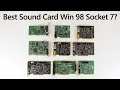 What is the best sound card for Windows 98 Super Socket 7?