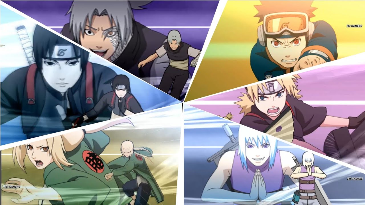 ALL ULTIMATE JUTSU DI GAME NARUTO ACCEL 3 PPSSPP