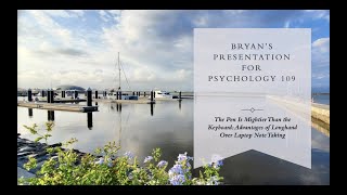 [Psych 109] Lab report 2 - Research Summary Presentation