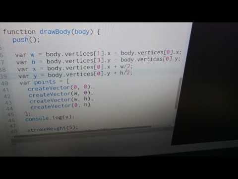 Simple Physics. Translating from Lua into JavaScript.