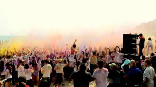 Best Moment Of Holi 2017 In Busan, South Korea