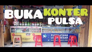 Buka Konter Pulsa #bukakonterpulsa#mengelolakonterpulsa