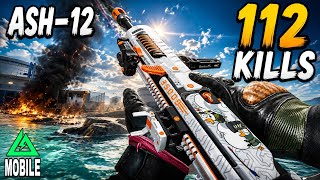 ASH-12 IS UNDERRATED BUT BROKEN!🔥112 KILLS DELTA FORCE MOBILE GAMEPLAY 
