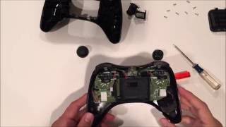 GUIDE: Opening a Wii U Pro Controller and Swapping the Control Sticks (Xbox One)