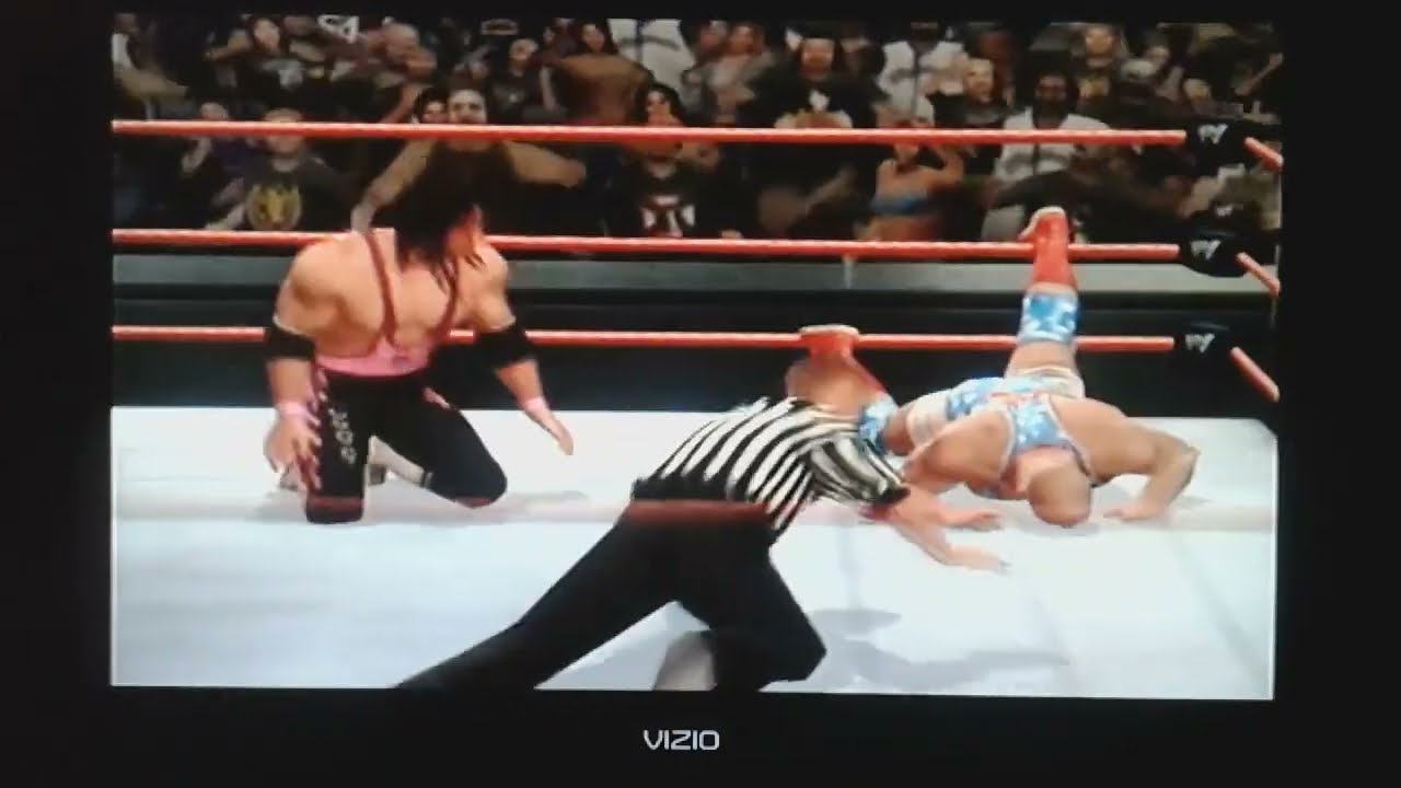 Bret Hart vs Kurt Angle Part 2 (SmackDown vs Raw 2006) (Fantasy Match Episode 2)