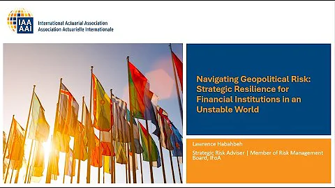 Navigating Geopolitical Risk: Strategic Resilience for Financial Institutions in an Unstable World
