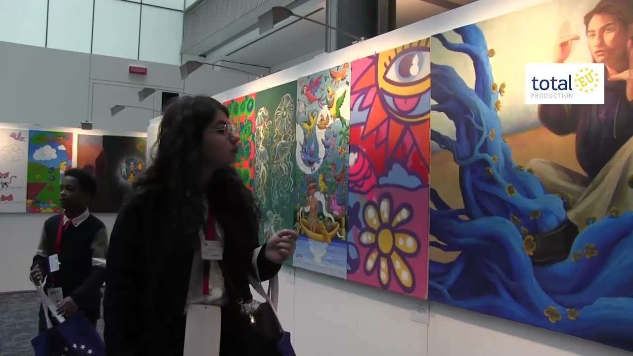 Mostra "Arte per tutti con tutti. Nuove influenze artistiche" al Parlamento europeo di Bruxelles