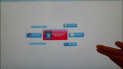 MindManager 8 for Windows - Scroll Gesture Video