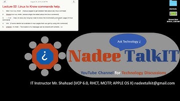 Lecture 02: man pages, help and info linux | Linux Basic Training Course