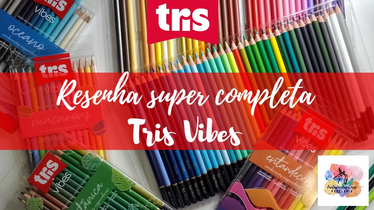Resenha super completa  - TRIS VIBES - CORES/COMPARAÇÕES/ TESTES