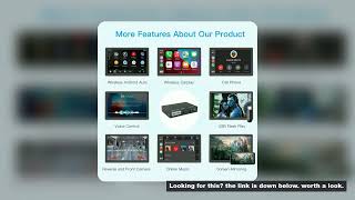 Wireless CarPlay Android Auto Decoder for BMW 5 7 Series F10 F11 F07 GT F01 F02 F03 F04 2009-2016 wi