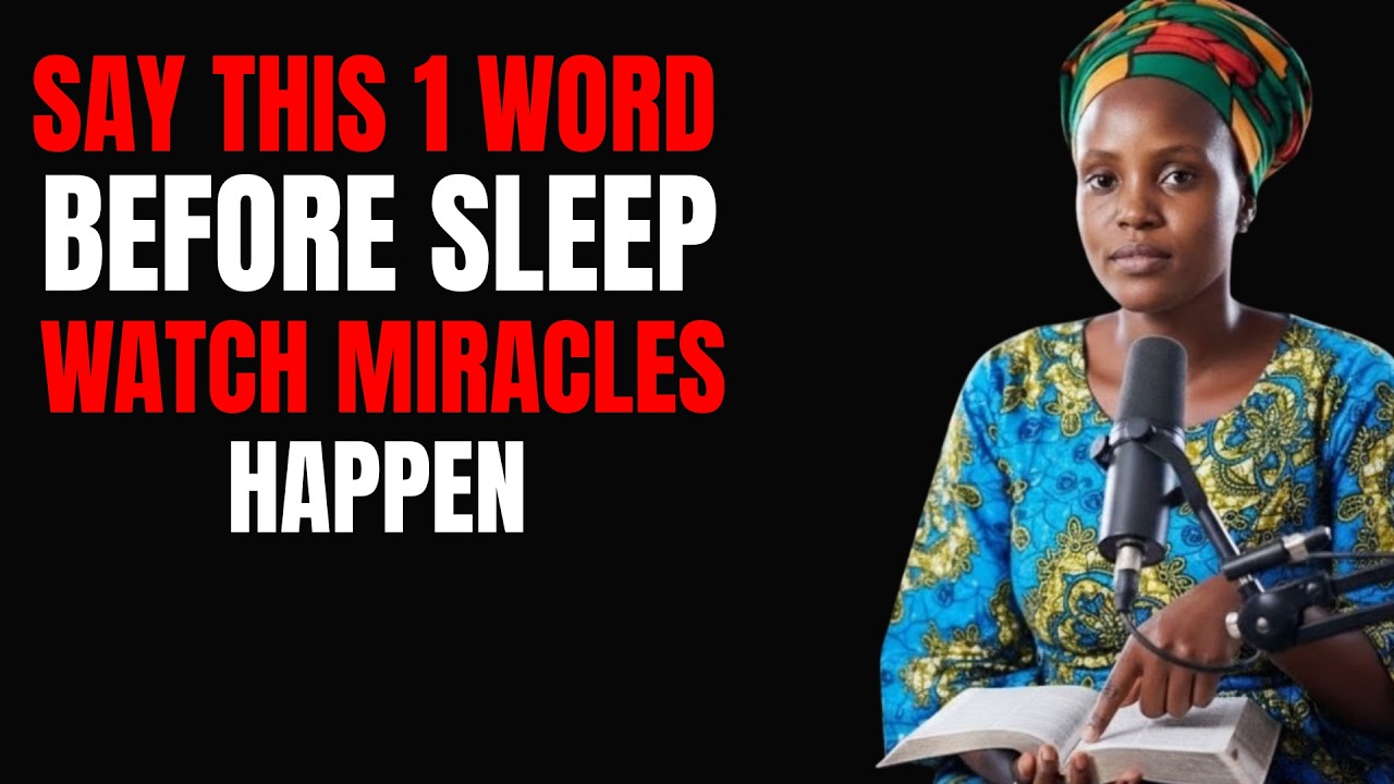 “Say This 1 Word Before Sleep & Watch Miracles Happen — Ex‑Witch Reveals”