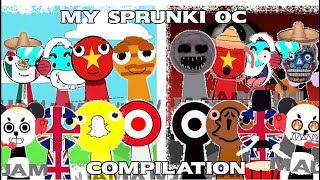 My Sprunki OC Compilation (Target, Snapchat, UK, Combo Panda, The Mercury, Vietnam)