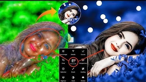 New Snapseed Background Colour Change Tricks | Snapseed Face Smooth Photo Editing Tricks
