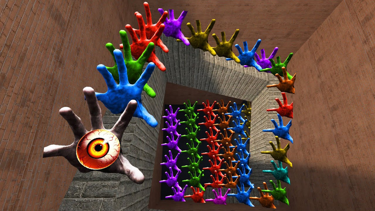 FULL SCARY FAMILY HAND IN MAZE NEXTBOT, NEW UPDATE In Garry's Mod