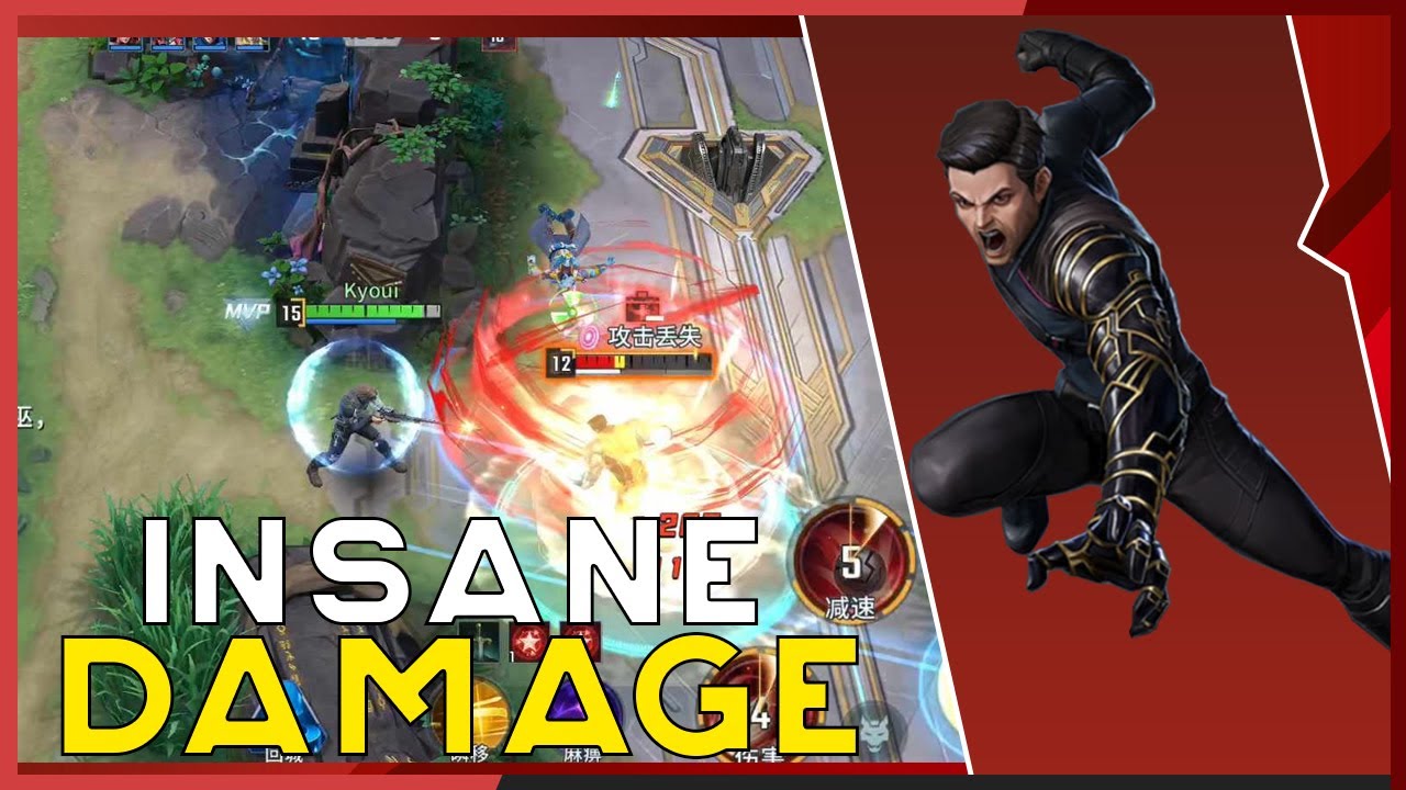 Bucky Best Item Combo | Marvel Super War