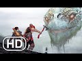 GOD OF WAR PS5 World Serpent Meets Kratos Scene 4K ULTRA HD