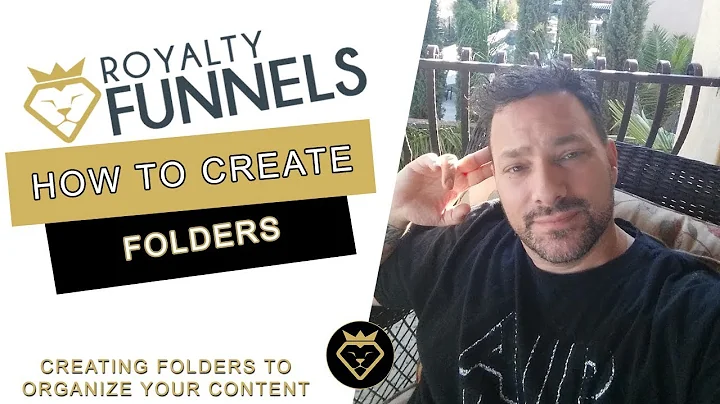 How To Create Folders and Organize your Pages & Media Library with Royalty Funnels