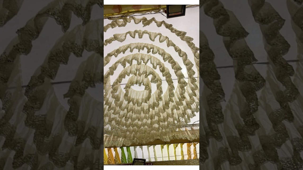 Exquisite Ceiling Drapes for Weddings & Events | AMAR TEXTILE 9924799905 CALL NOW