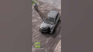 Pole Impact Simulation | Virtual CRASH 6