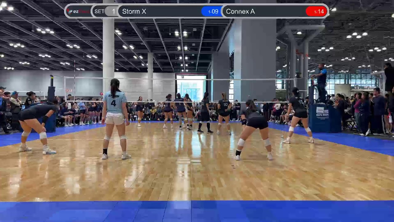 Storm X vs Connex A, 2025-09-01, Day 1, Match 1, 1st Set Tournament Name - Day 1, Match 1