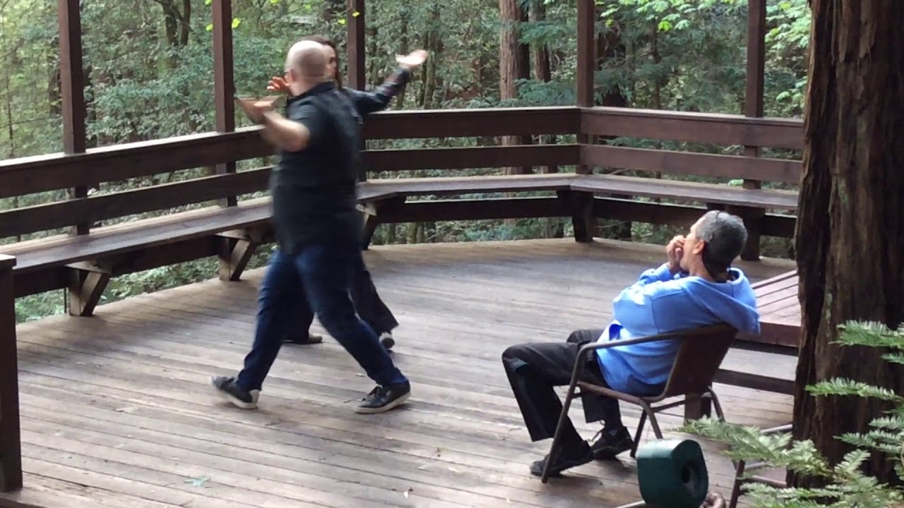 Bagua (Circle Walking) during Daoist retreat in California YouTube