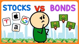 Stocks vs Bonds: The Complete Beginner's Guide 2025 | Difference Between Bonds and Stocks?