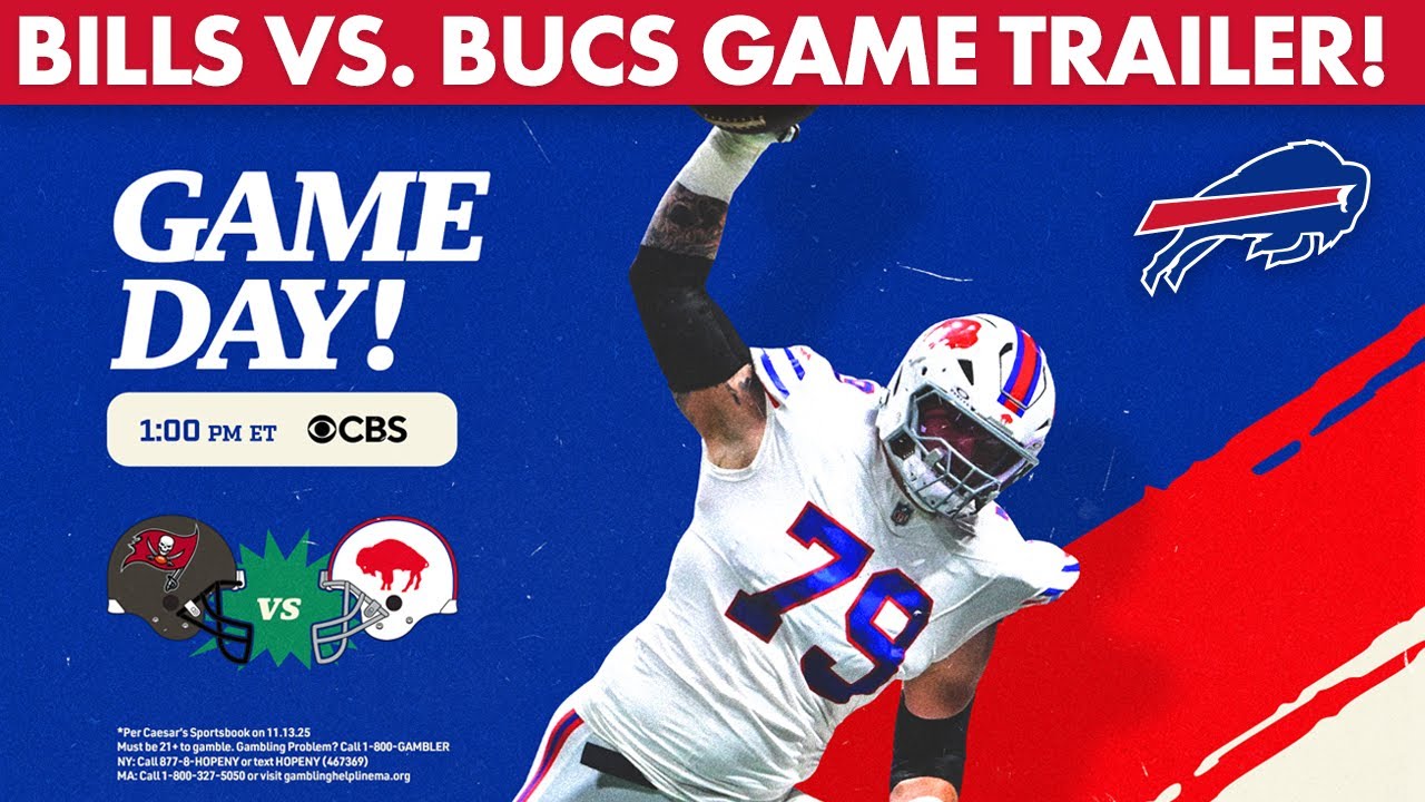 Buffalo Bills vs. Tampa Bay Buccaneers | Game Trailer