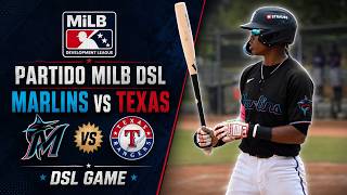 Marlins DSL Vs Texas DSL l Dominican Summer League l RESUMEN DSL 2026 Details