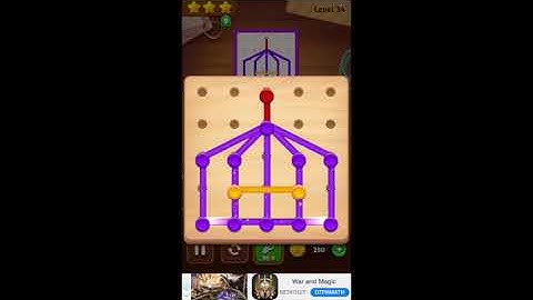 Line Puzzle: Color String Art. 1st Grade. Levels 31-40. Walkthrough.