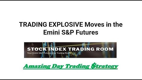 Trading for EXPLOSIVE Moves  | StockIndexTradingRoom