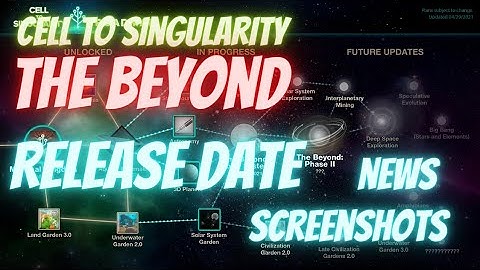 Cell to Singularity The Beyond - RELEASE DATE / Beta Infos and Screens