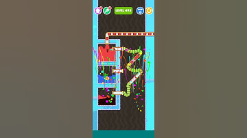 save the fish level 495 -mobile game/fishdom #shorts