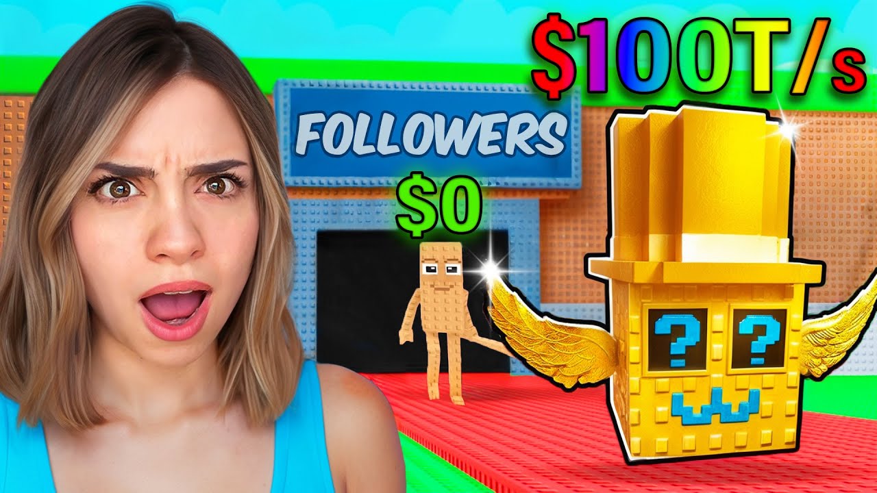 Sono passata da $0 a $100T CON I FOLLOWER in RUBA UN BRAINROT 😱🤑