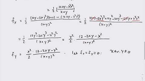 Two variable optimization problem