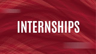 Internships Video